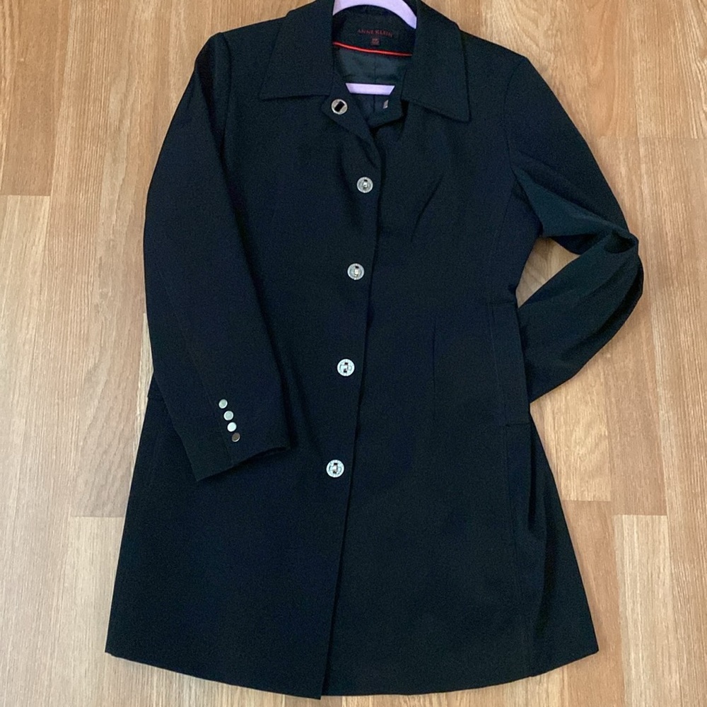 Anne Klein black coat